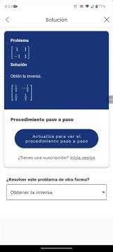 Resolución de sistema de ecuaciones lineales por inversibilidad de matrices con Mathway.#matemática