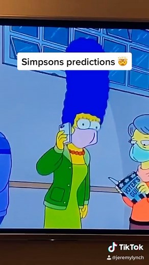 Jeremy Lynch | These Simpsons predictions tho... 😳 #simpsons #simpsonspredictions #2021 | Instagram