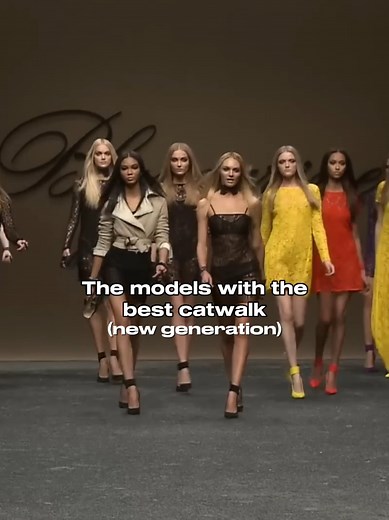 Top Fashion Models on the Runway