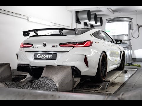 G-POWER G8M Bi-TURBO - BMW M8 F92. Dyno run. 820 PS / 1000 Nm.