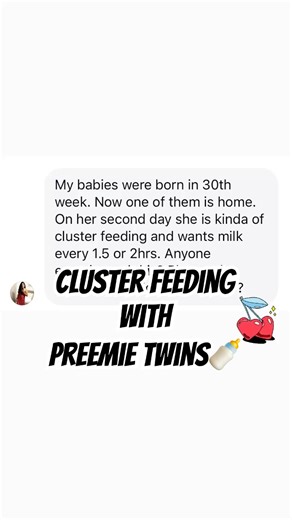 Cluster Feeding with Preemie Twins: Is This Normal?