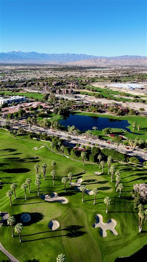 Views from Above at JW and Desert Willow! Palm Desert, CA. #golf #golftok #golftiktok #drone #dronevideo
