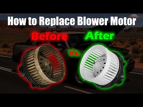 How to Replace Blower Motor 2000-2007 Avalanche, Tahoe, Suburban, Silverado, Yukon and Sierra