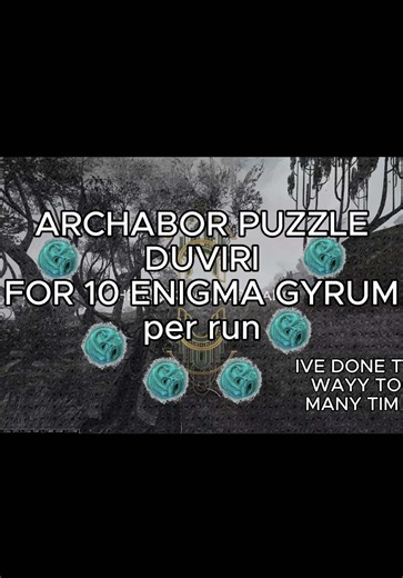 Enigma gyrum farm for TABLES #warframecommunity #orbiterfashion #warframedecoration #warframe #ikeaframe