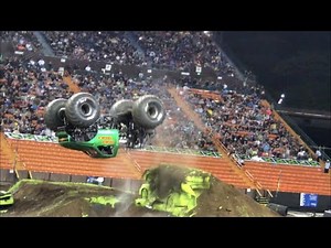 Monster Truck Does Back Flip at Aloha Stadium