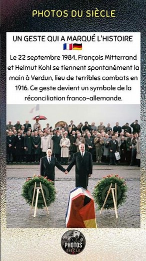 🇫🇷🇩🇪 Deux hommes, une poignée de main et des décennies d'histoire.