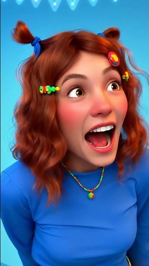 When the chocolate cravings go too far! 🍫👧 #funnyanimation