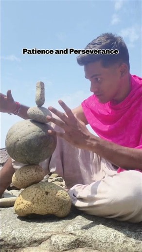 Patience and Perseverance! The Art of Rock Balancing by Aniket Vishwakarma #rockbalancing
