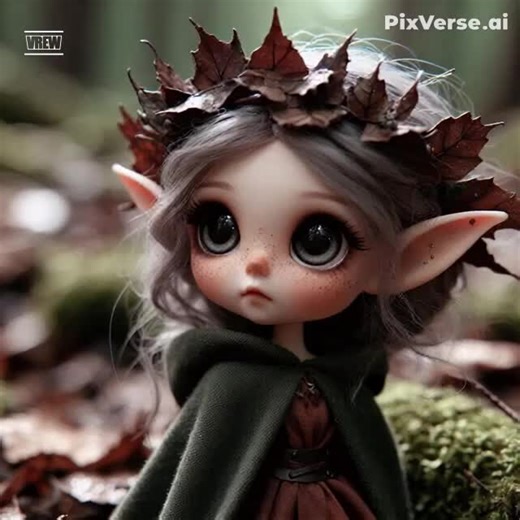 こびとさんのかわいいAIアート作品