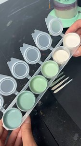 193K views · 649 reactions | Here is the color palette for my 40” piece  I originally was going to go rainbow but of course changed my mind. Decided to go soft and earthy! This actually matches my bedding PERFECTLY  | Thoughtful Dots | Facebook