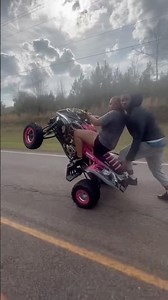 Raptor 700 passenger work #bikelife #yamaha #raptor700 #shorts #wheelie