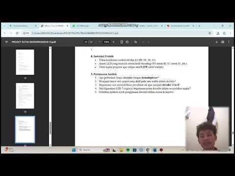 Projek Modul 6 Mikroprosesor dan Mikrokontroler