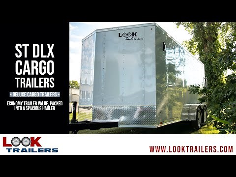 ST DLX Deluxe Cargo Trailer By LOOK Trailers