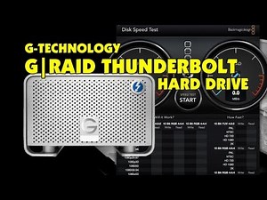 G-Technology G|RAID Thunderbolt Hard Drive Speed Test & Review