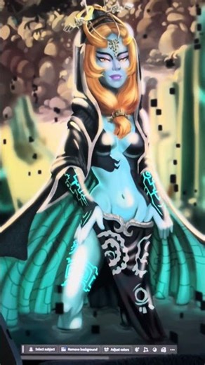 #zelda #zeldatwilightprincess #midna #zeldafanart #art