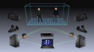 Collaborative-VR-experiment-with-two-HTC-Vives