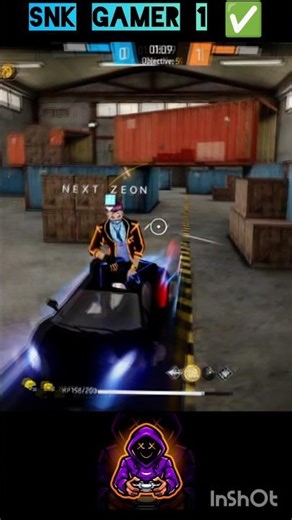 Free Fire only one tap ⚡#onetap #snk #shorts