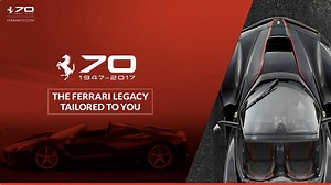 【 フェラーリ・レガシーをたどる 】 70 周年記念スペシャルサイトで、フェラーリが伝説を作り上げた瞬間を探ってみてください。 フェラーリの各モデルや、この 70 年間にフェラーリが獲得した記念すべき勝利についてのストーリーも聴くことができます。 フェラーリ 70 周年記念 スペシャルサイト：70.ferrari.com/ja/legacy | フェラーリ Ferrari Japan