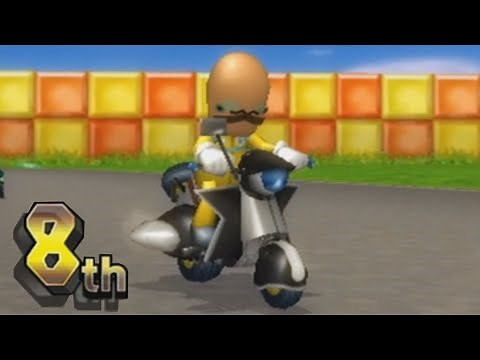 beef boss races on mario kart wii for the first time raging and funny moments