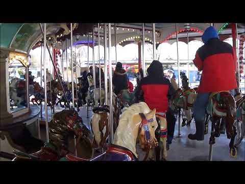 Hersheypark: Christmas Candylane, Carrousel On-Ride POV 2017