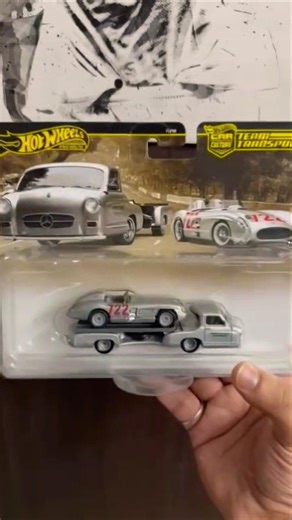 Hot wheels Mercedes team transport#hotwheels #sports car#mercedes #track car #hotwheelsdiecastcars