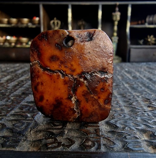 Tibetan Antique Kapala Skull Beads Amulet/necklace | Prayer Beads, Old Bodhi Mala 108, Antique Coral, Dzi Beads, Tibetan Turquoise, Gift - Etsy