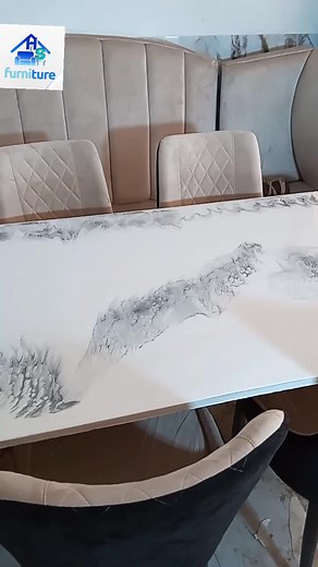 Hs Brand Furniture: Unique Textured Table Design