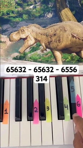 🎹🦖 Jurassic Park – Easy Piano Tutorial! ✨