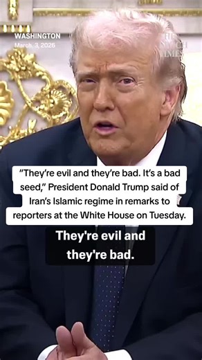Trump's Stance on Iran's Islamic Regime: A Bad Seed
