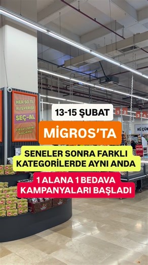 Esin Sarıkaya | Migros bayadır yapmadığı farklı kategorilerde 1 alana 1 bedava kampanyaları başlattı 🚨haberiniz olsun kaçırmayın şampuanlar bebek... | Instagram