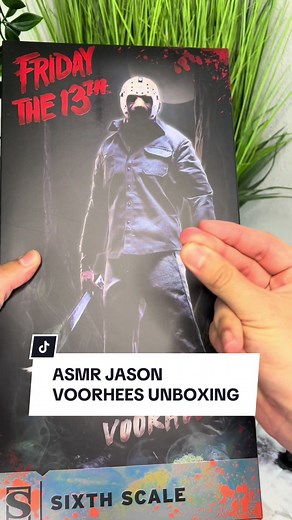 Spooky ASMR Jason Voorhees Figure Unboxing | Halloween Collection