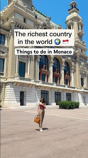 Things to do in Monaco 🇲🇨 richest country in the world 🌍 #monaco #travelvlog #thingstodo
