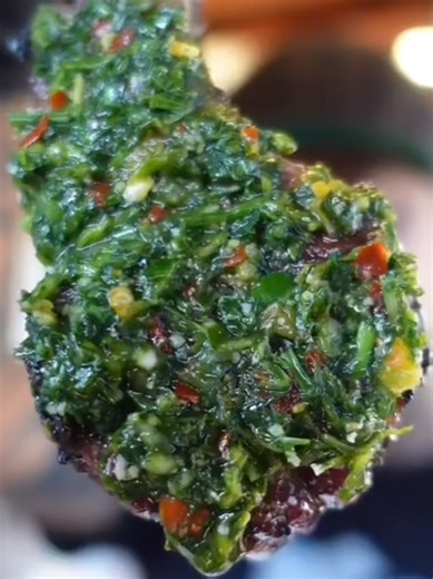 The Best Chimichurri in minutes #creatorsearchinsights #chimichurri #foodie #bbqrecipe #homecooking
