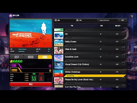 [O2JAM REMIX | 5K HD - Lv. 14] 하얀 크리스마스 (White Christmas)