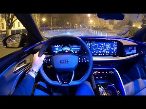 New AUDI Q5 SPORTBACK 2026 - NIGHT POV test drive & FULL REVIEW (TDI Quattro)