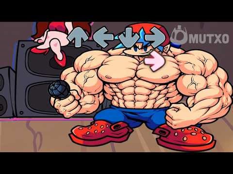 FNF BF: Giant Muscle Growth I Friday Night Funkin