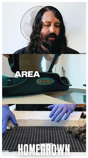 #DIY: We built our own trim bin! 🌱✂️🗑️ have you ever made something like this?