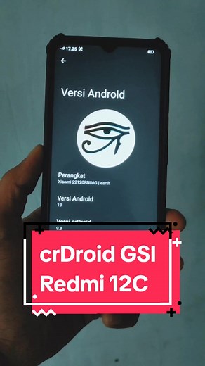 Custom Rom CRDROID GSI for Redmi 12C | Android 13 & 14 Updates