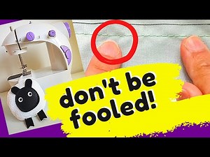 Mini Sewing Machine NOT Stitching? Thread breaking, skipping, stuck? WATCH THIS FIRST!