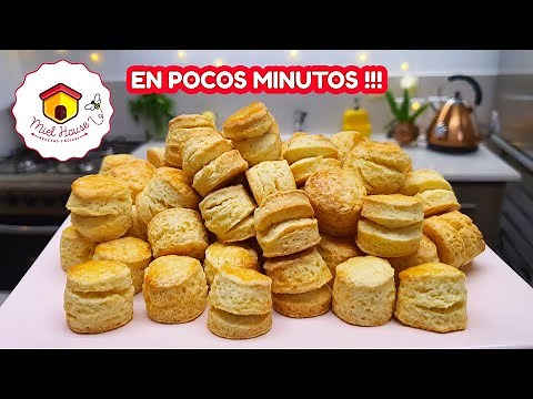 SCONCITOS PARA EL TÉ rapidísimos SUPER DELICIOSOS Y RENDIDORES