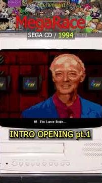 INTRO OPENING part.1 - MegaRace ( 1994 / #segacd ) #retrogaming #fmvgame