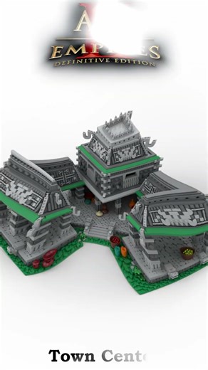 LEGO Age of Empires 2 - Town Center MOC #lego #legomoc #aoe2