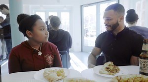 3.2K views · 82 reactions | "Veganism isn't all about eating kale and salads!" Genesis meets Berto (Tatted Vegan) to eat pizza, talk vegan food and how caring for people means caring for the planet. "I know you care about your family but you've got to take it a bit further and care a bit more. I want my daughter to live on a thriving planet." Protect your children's planet. Try Vegan For Lent ➡️ Visit Milliondollarvegan.com | Generation Vegan | Facebook