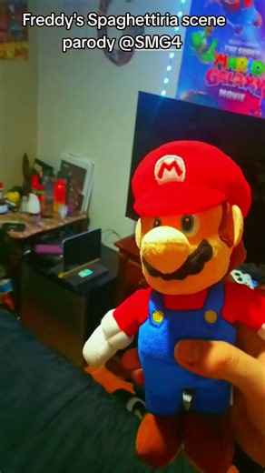 #fnafplush 63 part 2 #mario @SMG4 Freddy's Spaghetti ria scene parody #smg4 #smg4mario