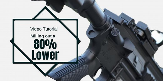 COMPREHENSIVE VIDEO TUTORIAL ON MILLING AN 80% LOWER RECIEVER | Modern Warrior Project