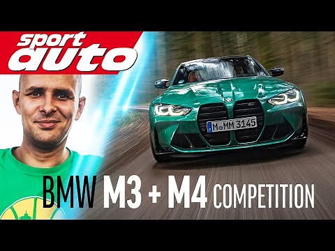 BMW M3 und M4 Competition: 510 PS mit Hinterradantrieb | Straße + Track (Review) | Hellmanzik fährt