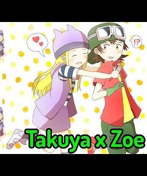 Takuya x Zoe Digimon Frontier