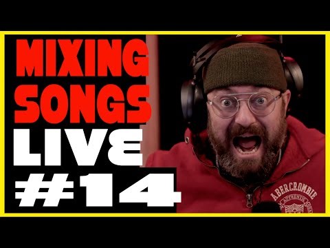 Mixing a Song Live from Scratch, and Answering Questions from the Chat! Stream 14-"Outer Space" 1/2