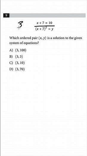 This 5-Second SAT Math Trick Outruns Desmos