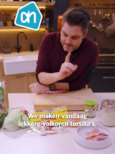 Tortilla Wednesday: Gezondere Wraps met Kip en Hummus